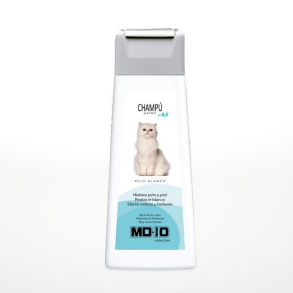 Champú Gatos Pelo Blanco