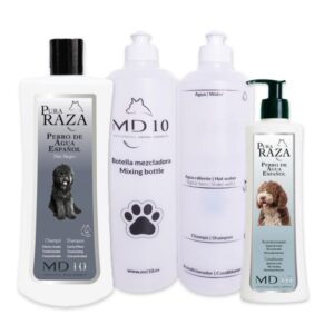 Pack Champú y Acondicionador para Perro de Agua Español Negro
