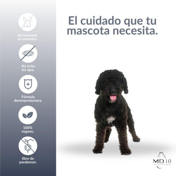 champú perro de agua pelo negro formula muy concentrada