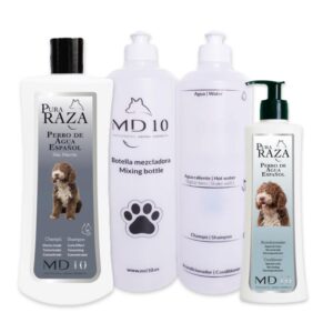 Pack Champú y Acondicionador para Perro de Agua Español Marrón